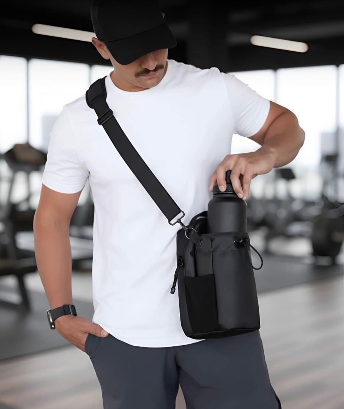 Magnetic Gym Bag