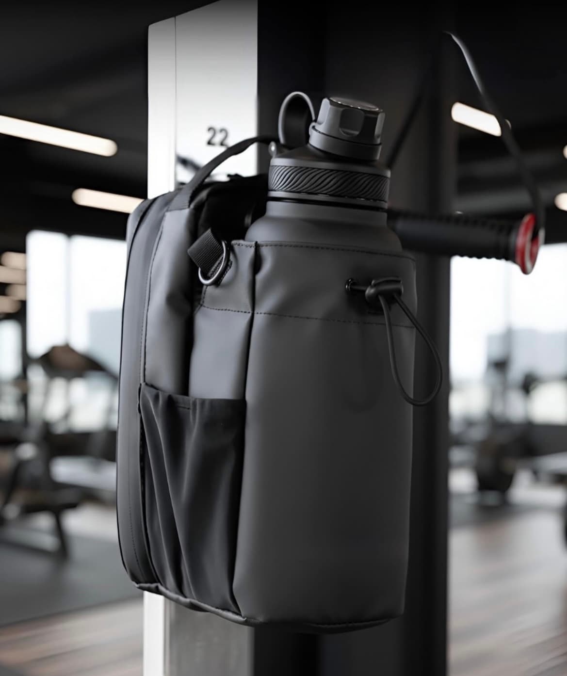 Magnetic Gym Bag